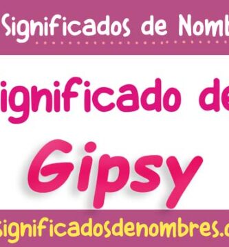 Significado de Gipsy