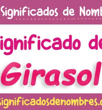 Significado de Girasol