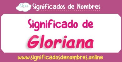 Significado de Gloriana