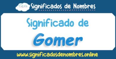 Significado de Gomer