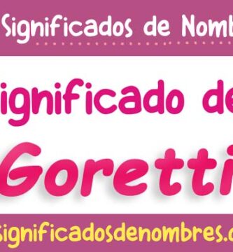 Significado de Goretti