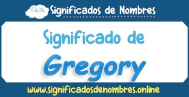 Significado de Gregory