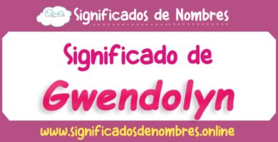 Significado de Gwendolyn