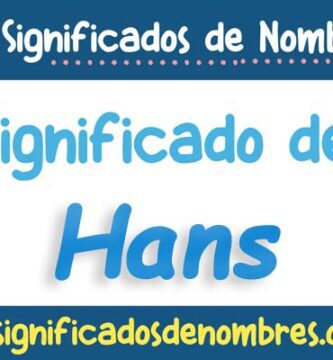 Significado de Hans