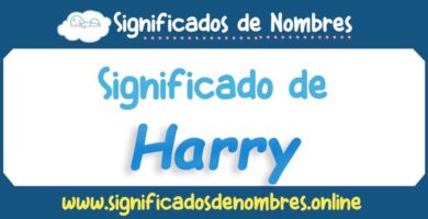 Significado de Harry