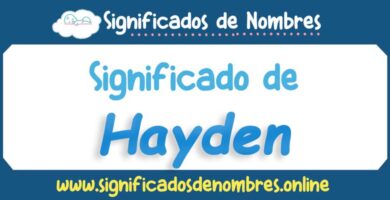 Significado de Hayden