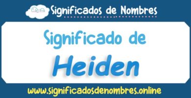 Significado de Heiden