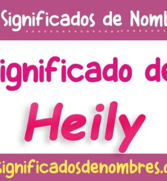 Significado de Heily