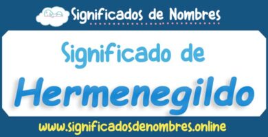 Significado de Hermenegildo