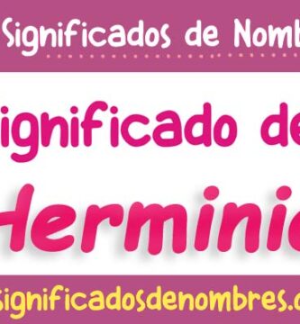 Significado de Herminia