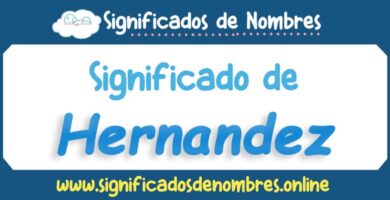 Significado de Hernandez