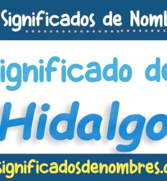 Significado de Hidalgo