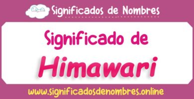 Significado de Himawari