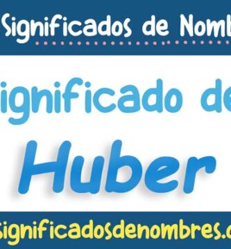 Significado de Huber