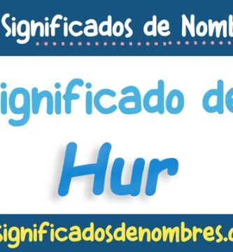 Significado de Hur