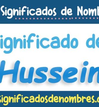 Significado de Hussein