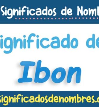 Significado de Ibon