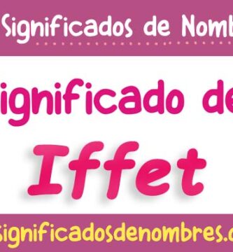 Significado de Iffet