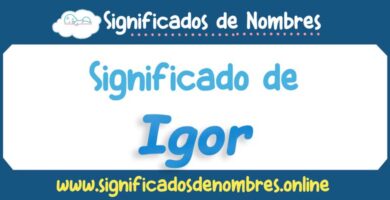 Significado de Igor