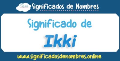 Significado de Ikki