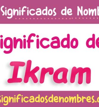 Significado de Ikram