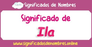 Significado de Ila