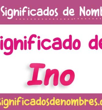 Significado de Ino
