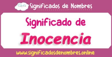 Significado de Inocencia
