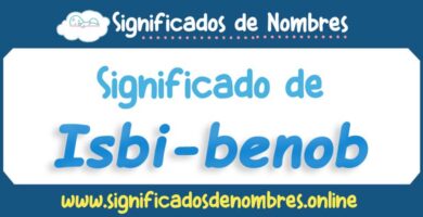 Significado de Isbi Benob