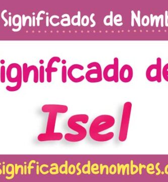 Significado de Isel