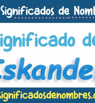 Significado de Iskander