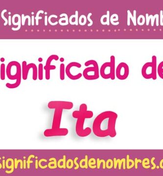 Significado de Ita