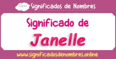 Significado de Janelle