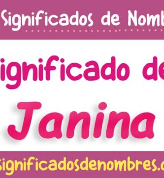 Significado de Janina