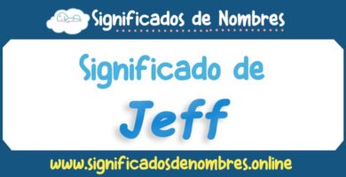 Significado de Jeff