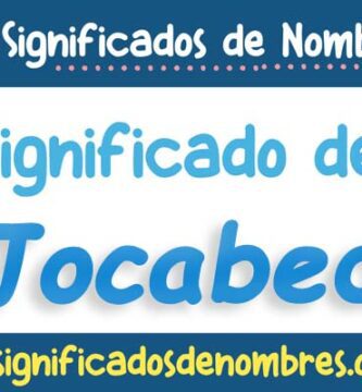 Significado de Jocabed