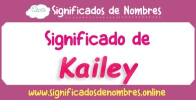 Significado de Kailey