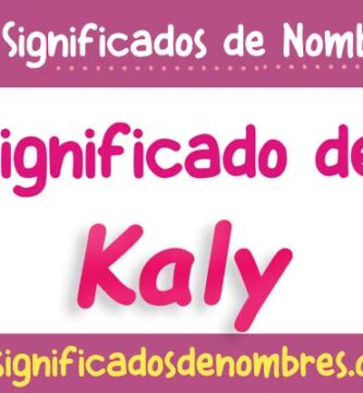 Significado de Kaly