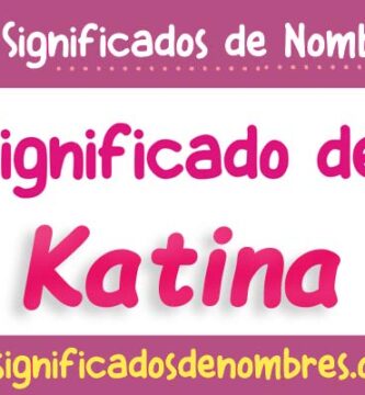 Significado de Katina