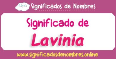 Significado de Lavinia