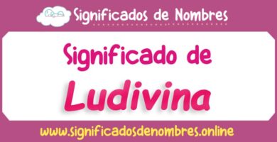 Significado de Ludivina