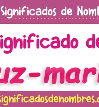 Significado de Luz Maria
