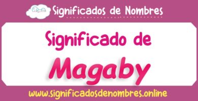 Significado de Magaby