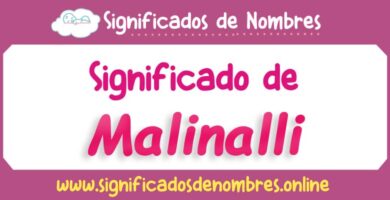 Significado de Malinalli