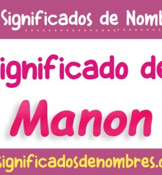 Significado de Manon