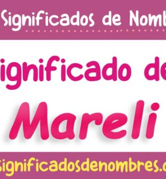 Significado de Mareli