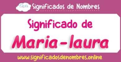 Significado de Maria Laura