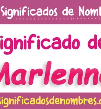 Significado de Marlenne
