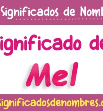Significado de Mel