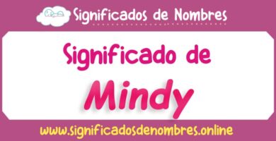 Significado de Mindy